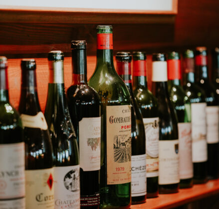 Wine bottles
