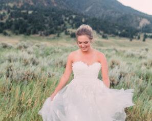 Bride In Field